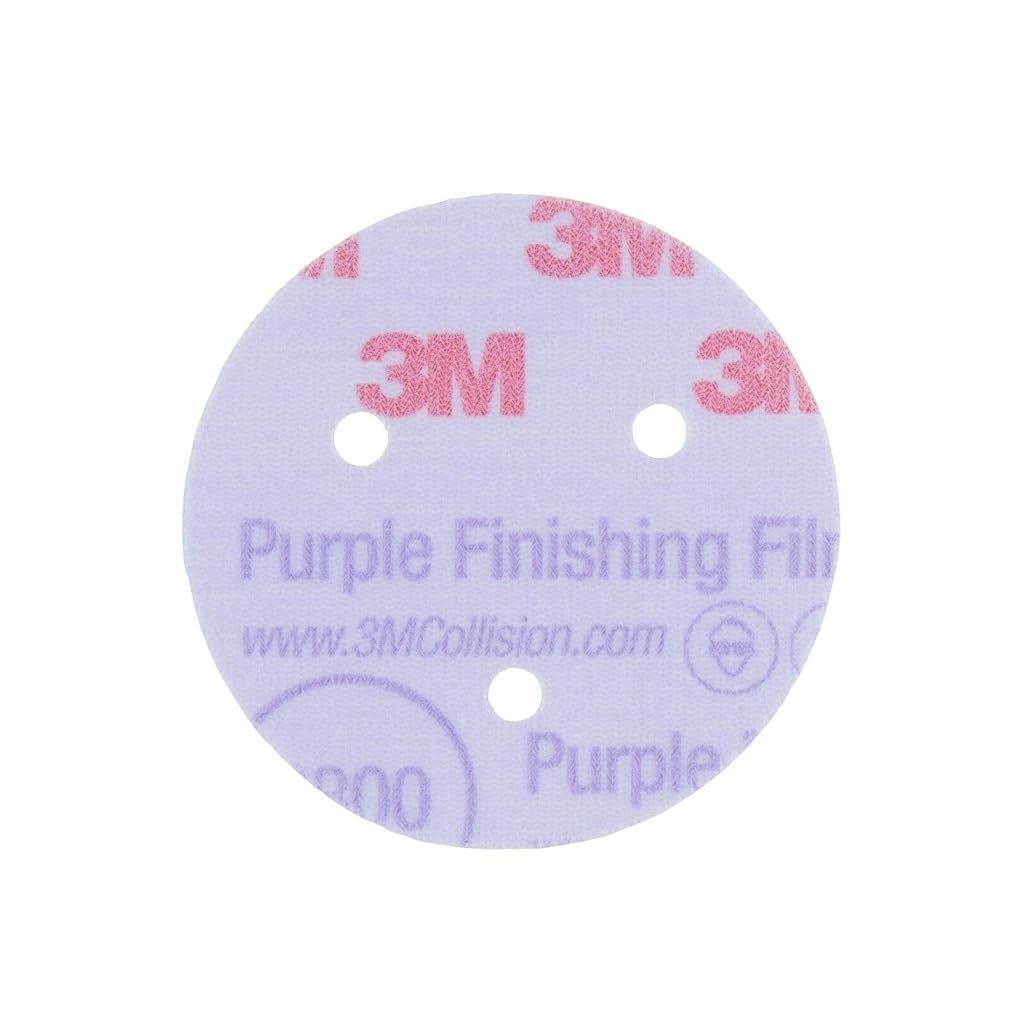 3M 51267 50x Kit discos abrasivos lijadora excéntrica lila