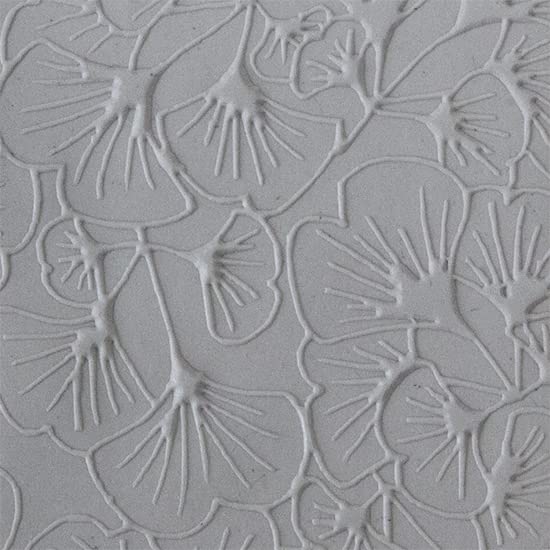 Cool Tools - Flexible Texture Tile - Gingko Leaves Embossed - 4