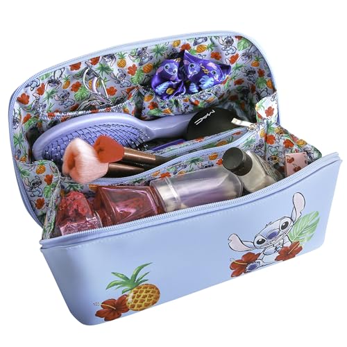 Disney Stitch Makeup Bag Official License, Travel Cosmetic Bag, Makeup Bag for Travel, Accessories3