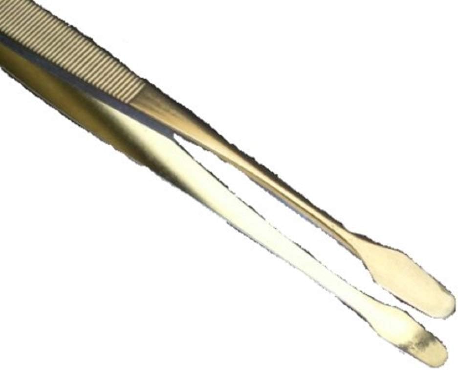 909 Stamp Tongs, Spade Tip