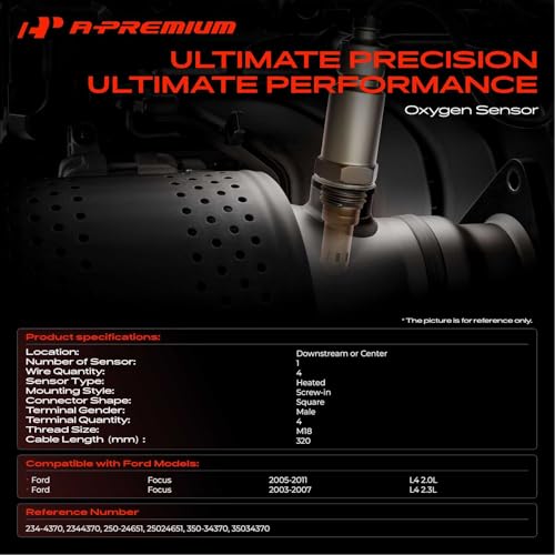 Sensor de Oxígeno A-Premium para Ford Focus 2008-2011 miniatura 2