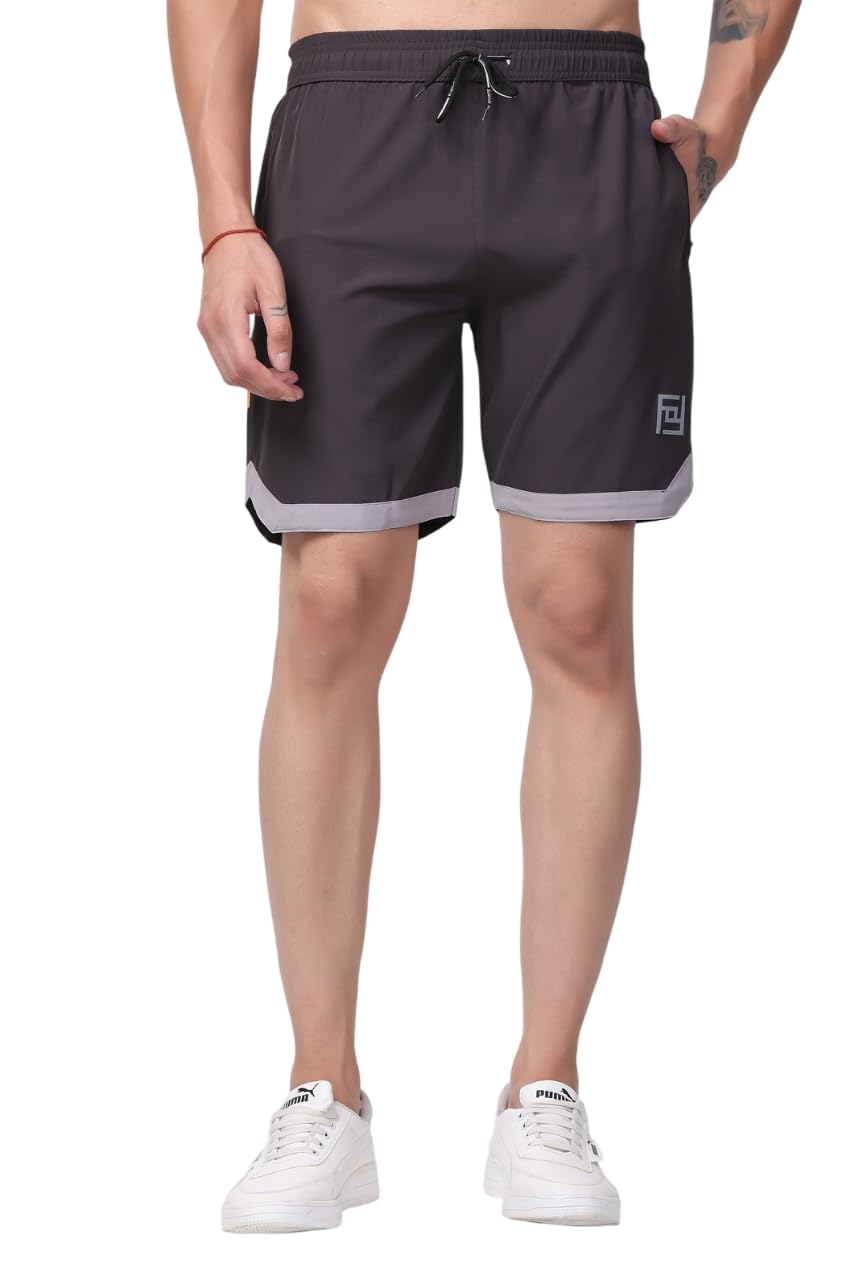 Men Regular Fit Shorts| Comfortable Running Shorts Cricket Football Yoga, Lightweight for Men-picture-48