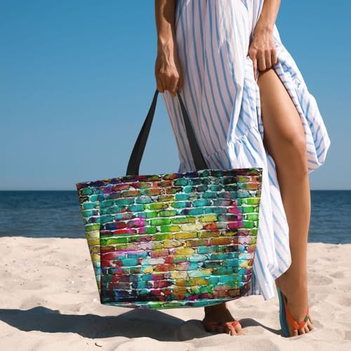 Bolsa de playa grande que resuelve la falta de espacio al viajar 3