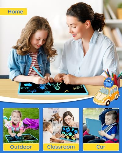 image for TEKFUN LCD Writing Tablet Doodle Board, 16 Inch Colorful Drawing Table