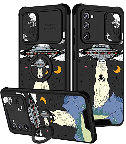 Coque Samsung S20 FE 5G antichoc 2 en 1 coque appareil photo pour fille
