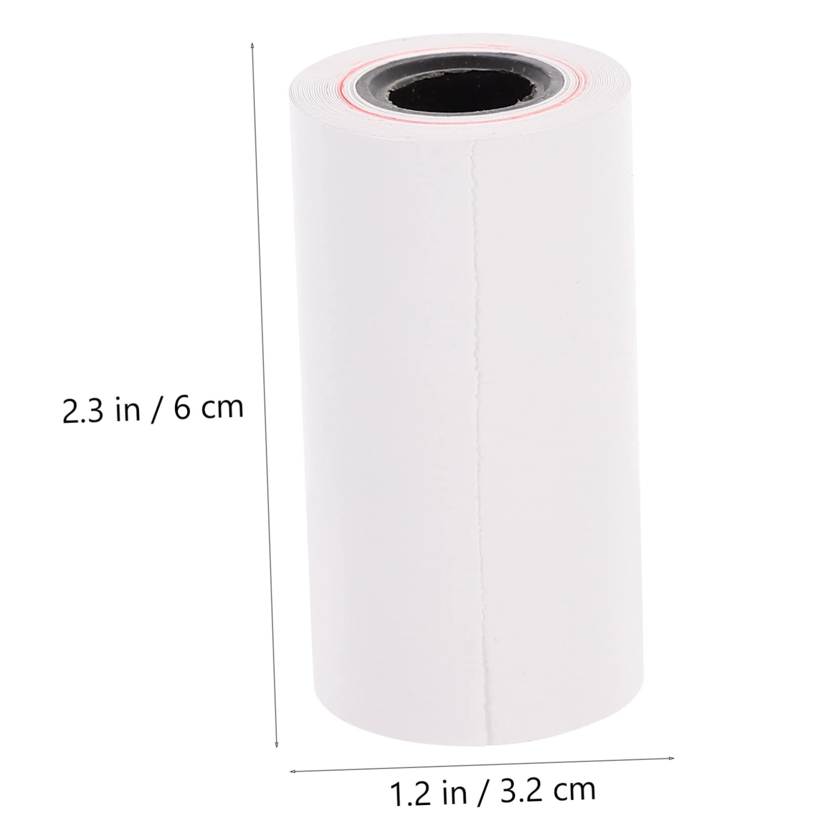 HAPINARY 10 Rolls Thermal Printer Paper Lint- View Tester Paper Rolls Fade-Resistant