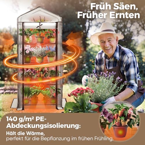 Siebwin 10 Stück 12 Löcher Samen Starter Tabletts Seedling Tablett Feuchtigkeit einstellbare Pflanze Starter Kit mit Kuppel und Basis Gewächshaus wachsen Tabletts für Die Garten Schwarz 3 Siebwin 10 Stück 12 Löcher Samen Starter Tabletts Seedling Tablett Feuchtigkeit einstellbare Pflanze Starter Kit mit Kuppel und Basis Gewächshaus wachsen Tabletts für Die Garten Schwarz – Bild 3