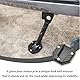 Alriedy Motorrad Ständer Unterlage, Motorrad Seitenständer Verlängerung Pad, Rangierhilfe Motorrad Zubehör, Universal Stütze Für Motorrad, Unterstützung Platte Für Besseres Stehen CNC Aluminium