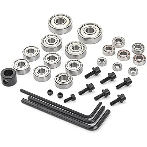 KOWOOD Router Bit Bearing Replacement Set Cover