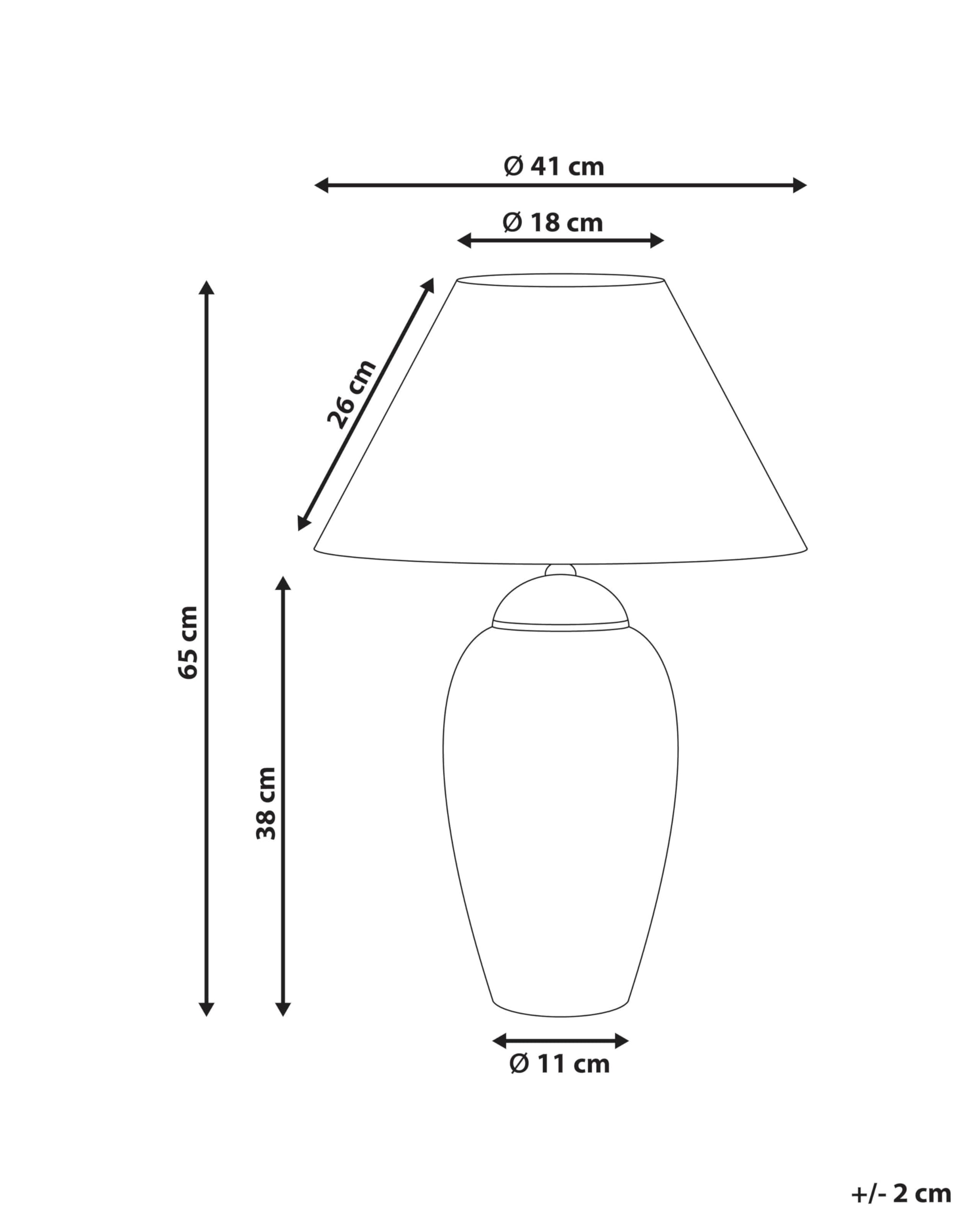 Stylowa lampa stołowa z kwiecistym wzorem porcelanowa podstawa lniany materiałowy klosz oświetlenie biało-niebieska Verusa