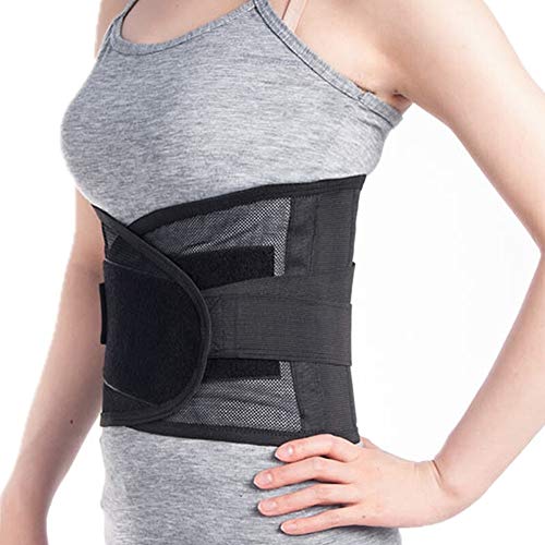 ZFF Respirable Soporte Lumbar Cinturón,Inferior Atrás Apoyo - para Hombre  Y Mujer...