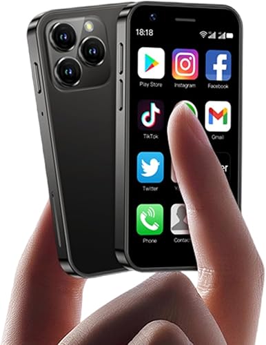 Super Mini Smartphone 4G SOYES XS16 Android 10.0 Stundent Teléfono celular 5MP 2000mAh 3 pulgadas Respaldo de tamaño de mano pequeño teléfono móvil