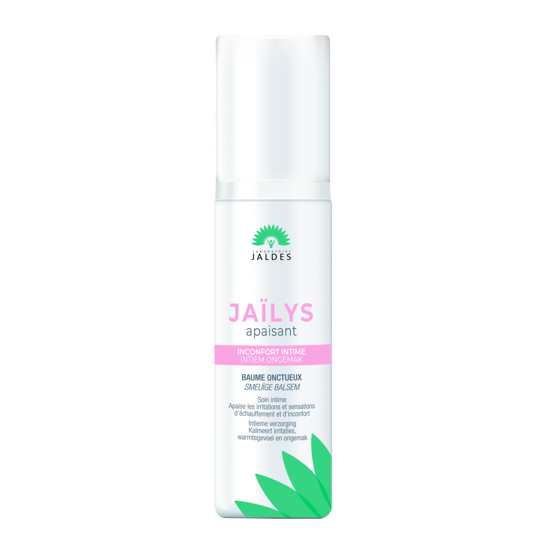 JAÏLYS APAISANT | Inconfort de la zone intime | Airless 50ml | Pour apaiser, soulager et adoucir la zone vulvaire | Excellente tolérance | Peut être utilisé dès 3 ans | LABORATOIRE JALDES