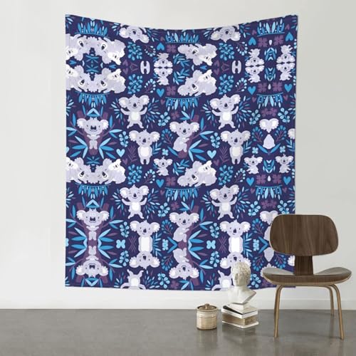 Tapisserie koala charmante idée cadeau déco pour chambre étudiante