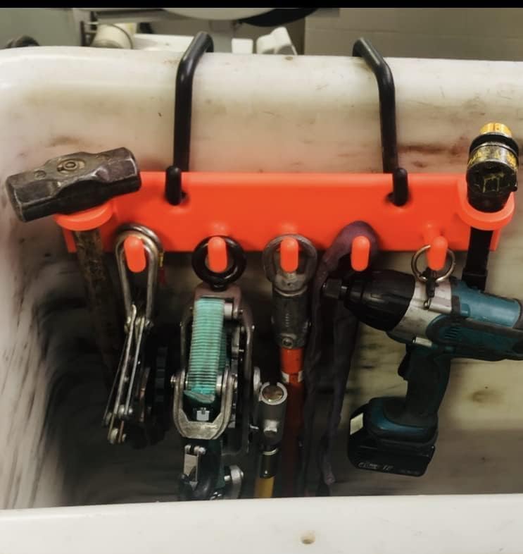 The Big Rack Bucket Truck Tool Organizer and Lineman Tool Board (Bucket Hooks Included) - Image 8
