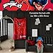 Franco Kids Miraculous Ladybug Bedding Super Soft Plush Decorative Throw Pillow, (Officially Licensed Product)