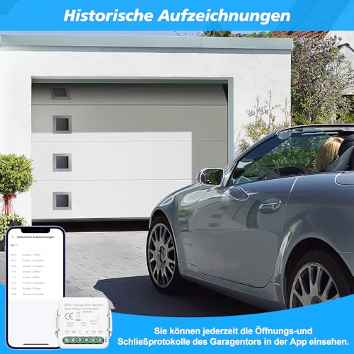 Ouvre-porte de garage connecté pour ne plus jamais chercher vos clés
