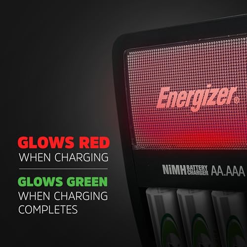 Image of Energizer Recharge Value Charger for NiMH Rechargeable AA and AAA Batteries