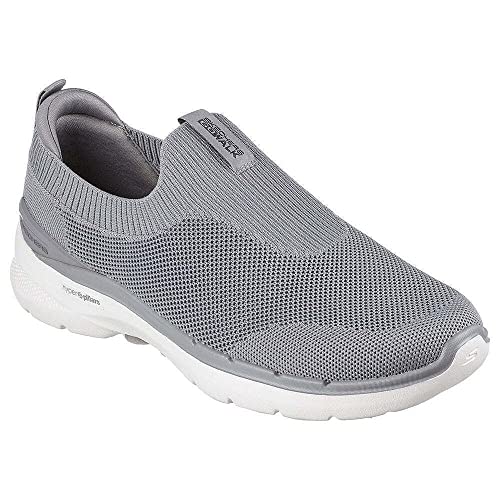 Image of Skechers Men Gowalk 6 - Warnock Shoes - 216267-GRY (us_Footwear_Size_System, Adult, Men, Numeric, Medium, Numeric_10_Point_5) Grey
