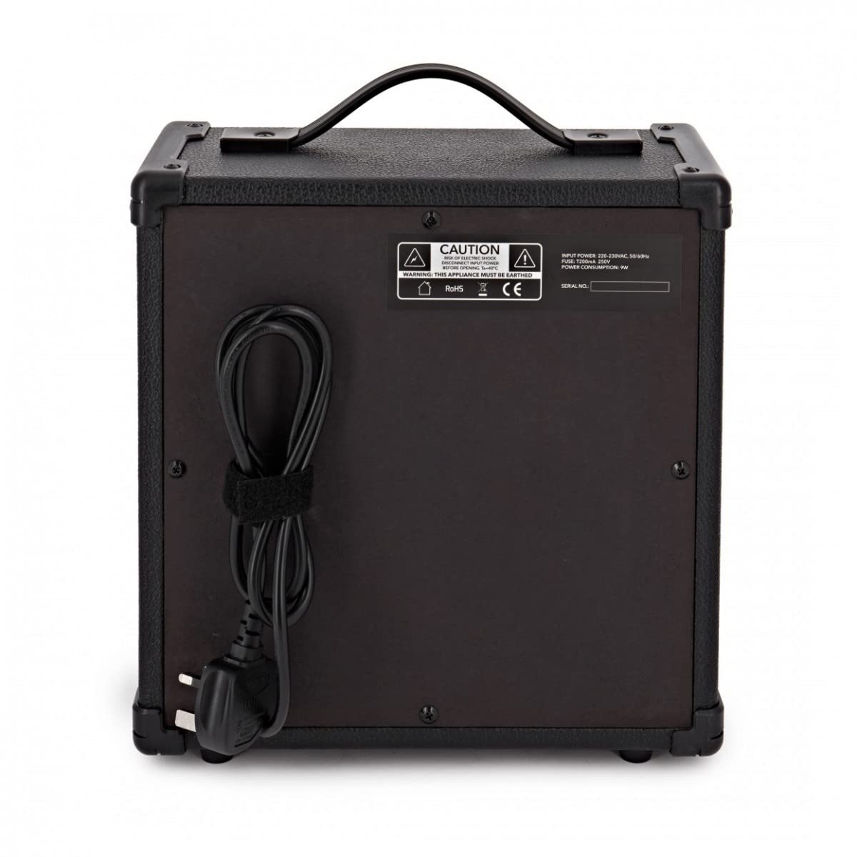 Gear4music Amplificador de práctica de 15W para Guitarra acústica con Ecualizador de 3 Bandas