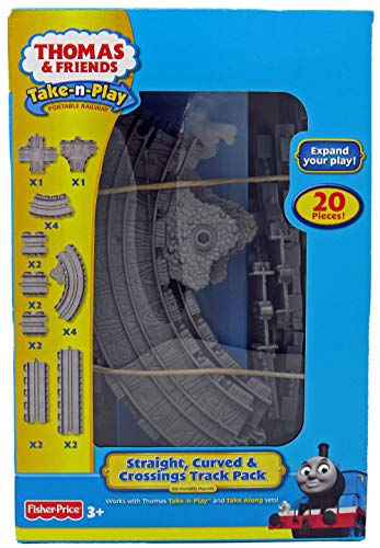 Thomas & Friends Take-N-Play Straight, Curved & Crossing Track Pack