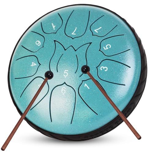 Tambour en acier pour yoga et méditation en plein air avec accessoires