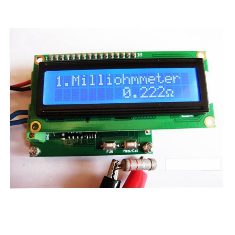 Milliohmmeter Low Resistance Tester Ohmmeter Measurable Resistance Milliohmmeter