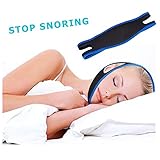 Adjustable Anti Snore Chin Belt - Comfortable Chin Strap To Stop - Snoring Anti Snoring Solution