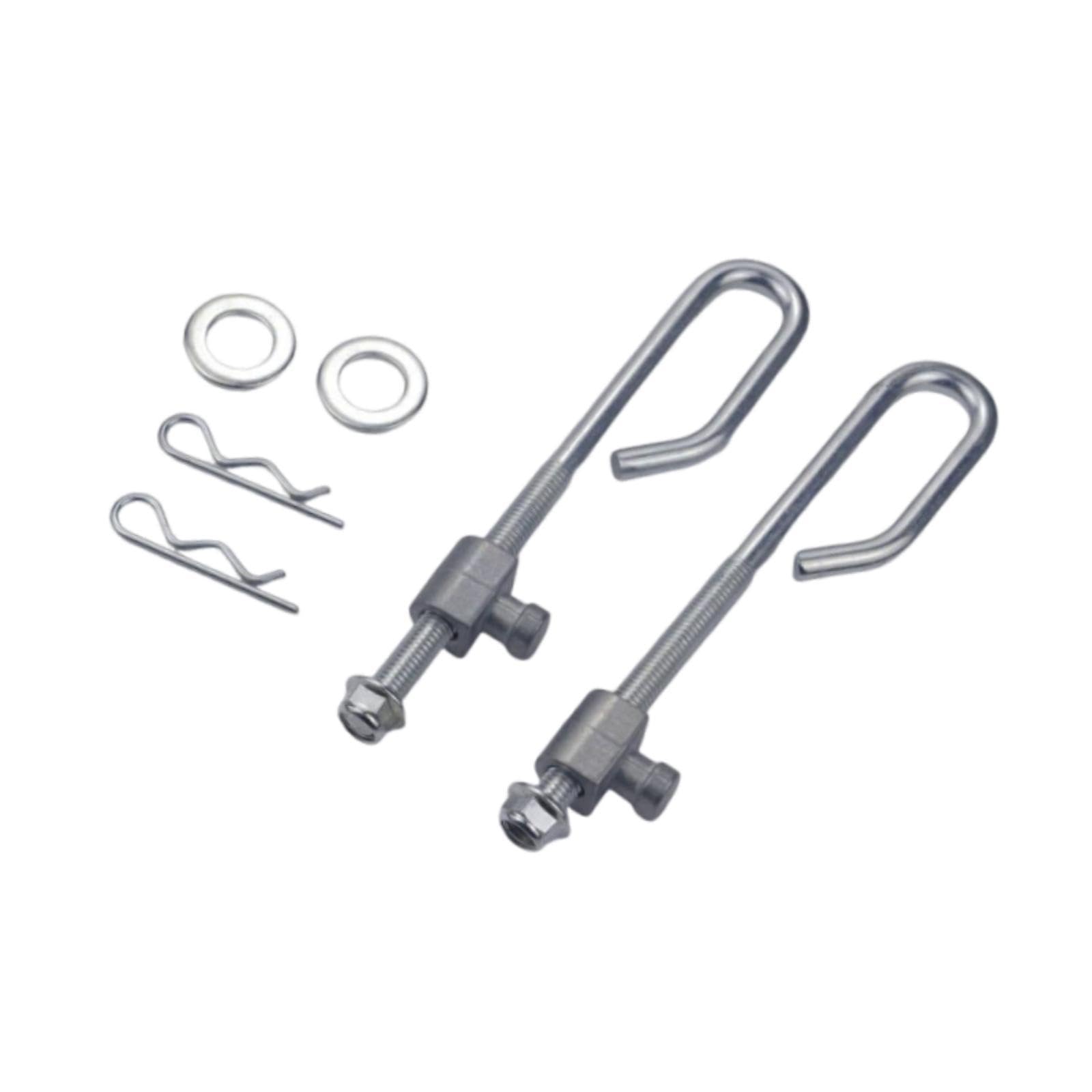 Kit de 2 Tiges de pour Le Relevage du Plateau de Coupe avec écrou de Blocage, Facile à Installer sur Les Tracteurs de Pelouse et Tondeuses
