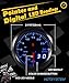 HOTSYSTEM 7 Color Turbo Boost/Vacuum Gauge Kit Pointer & LED Digital Readouts 2-1/16