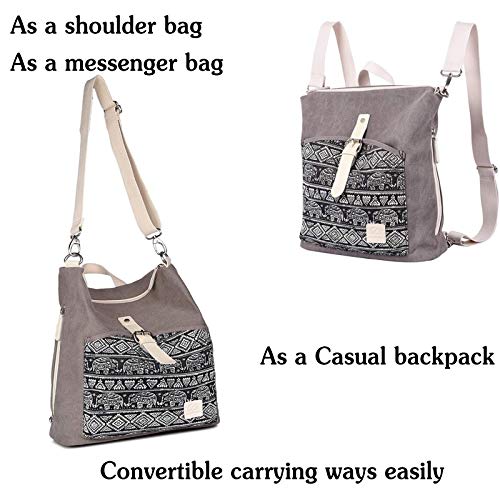 FANDARE Casual Rucksack Damen Schultertasche Mädchen Schultasche Schulranzen für Universität Reise Einkaufen Dating… – Bild 4