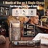 Kit de afeitadora de lámina y recortadora de barba Ufree, afeitadora eléctrica para hombres, regalos para hombres | 6500-7500RPM, afeitadoras para cabeza rapada, Zero-Gap, Tipo-C, pantalla LED, hoja en T versátil para bigote, barba incipiente y bordes definidos 5