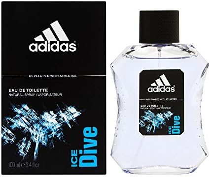 Adidas Ice Dive By Adidas For Men, Eau De Toilette Spray, 3.4 Fl Oz Bottle
