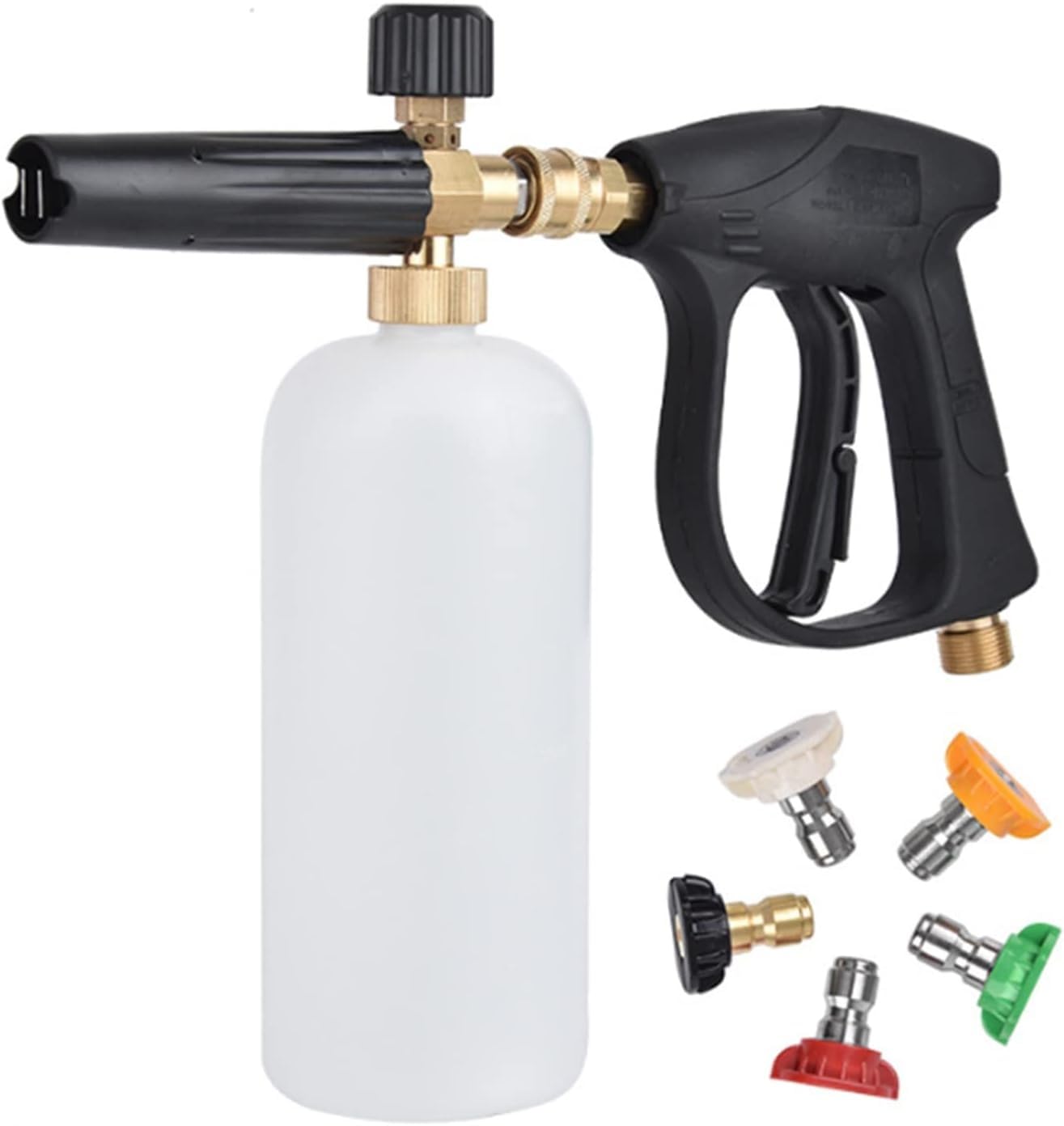 Pistolet Do Mycia Pianą Samochodową Pistolet Do Mycia Pianą Samochodową Lanca Do Piany Samochodowej O Szerokiej Szyjce Pistolet Do Piany Samochodowej Do Myjki Ciśnieniowej