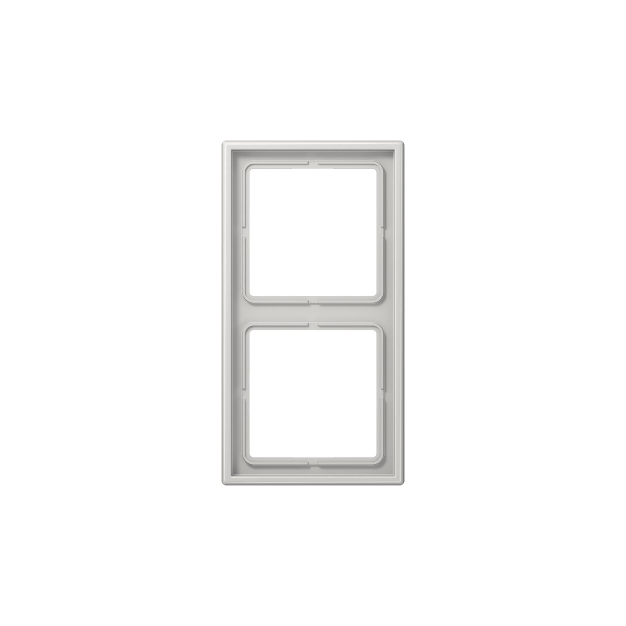 Jung Gray Ls982lg Frame For 2 Sockets