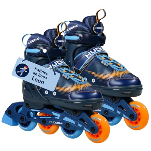 HUDORA Patines de ruedas Mia / Leon - Patines para niños / adolescentes y adultos en diferentes tallas y colores - Patines ajustables en 4 tallas - Patines cómodos y elegantes