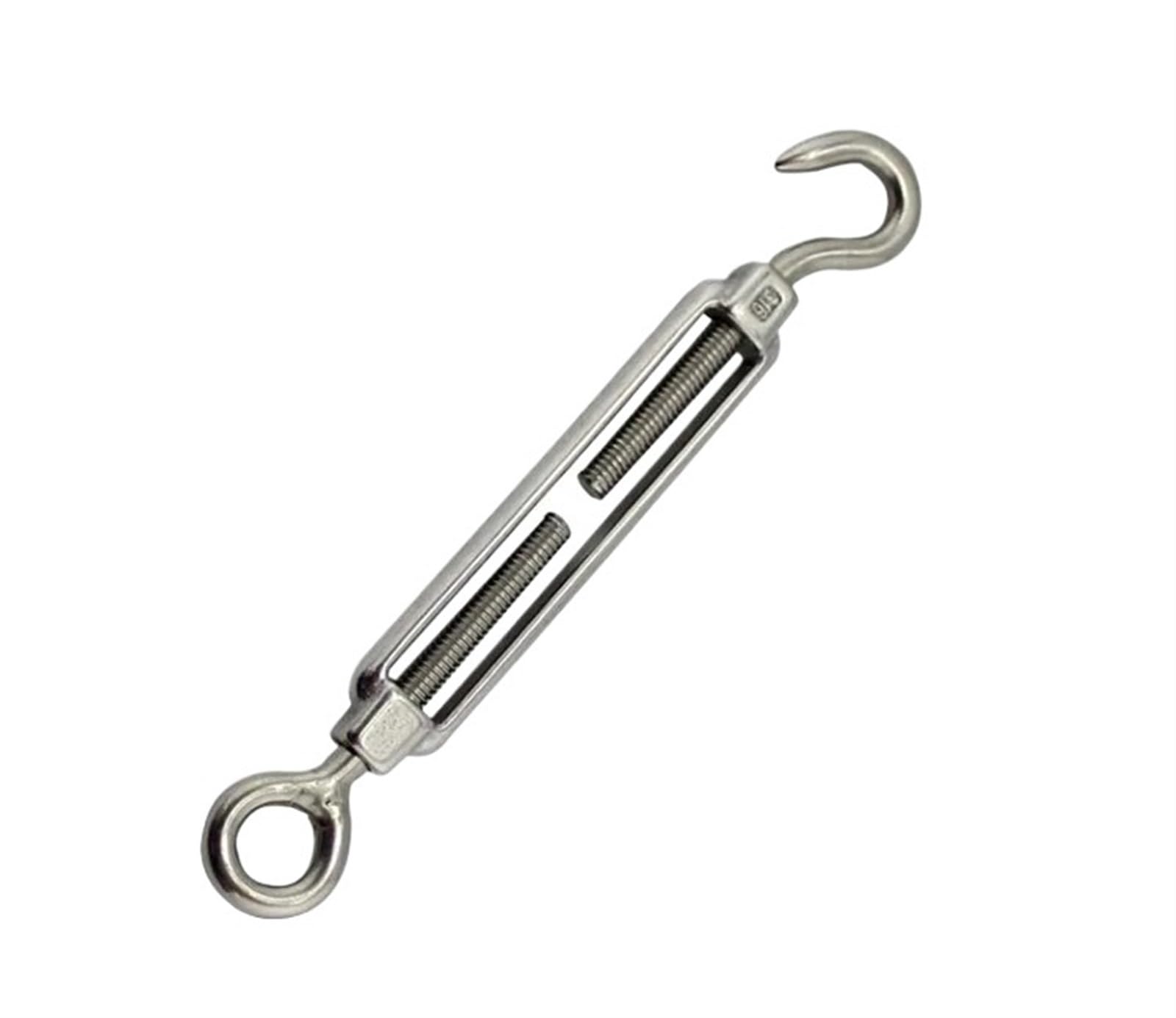 Turnbuckle Wire Tensioner Napinacz drutu ze stali nierdzewnej, zestaw 5 sztuk, różne rozmiary(M4)