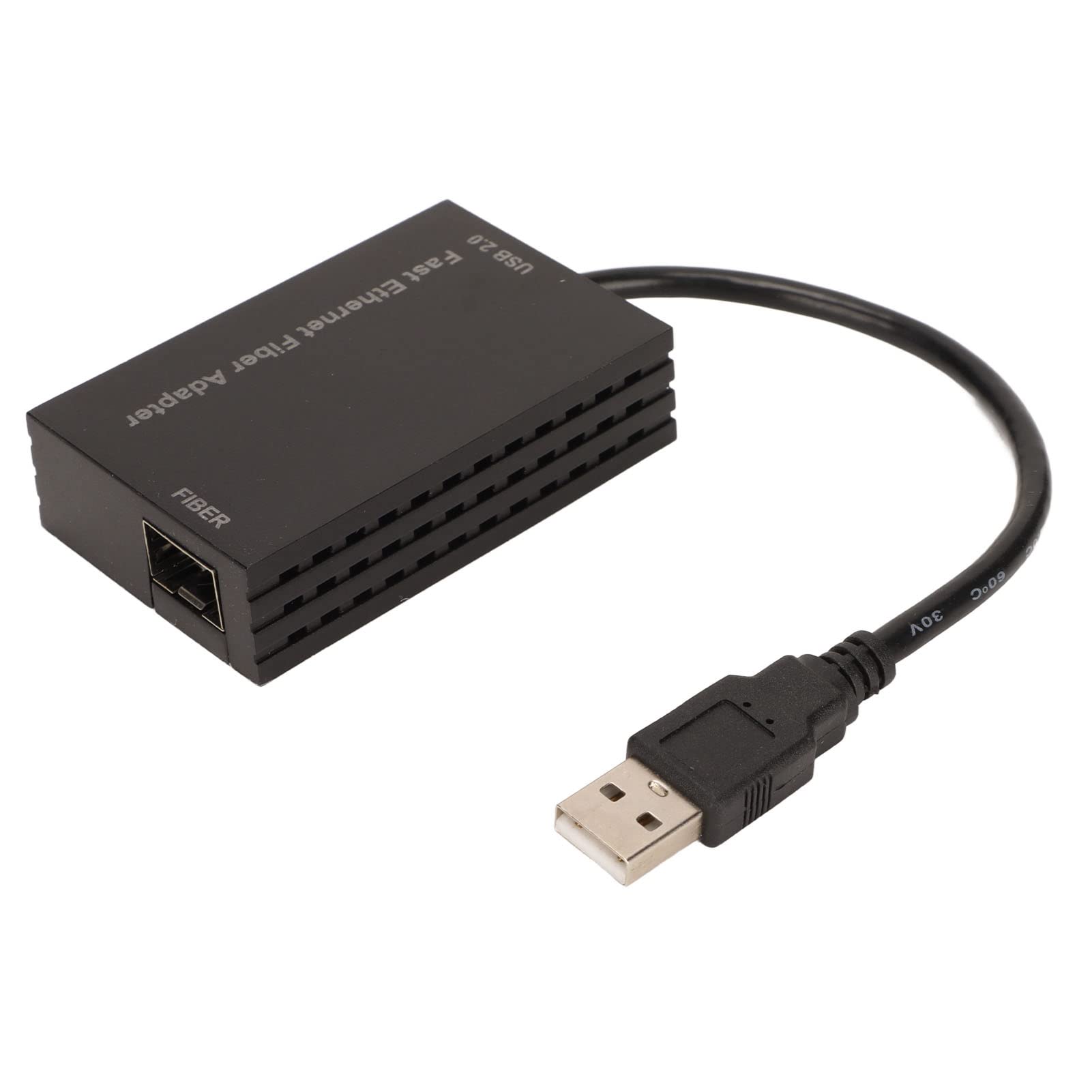 Adapter Serwera USB 2.0 100M Ethernet, Szybki Konwerter Sieci Przewodowej na USB Tryb Oszczędzania Energii Internet Rj45 na Adapter USB dla Windows 10, 8.1, 7, dla Windows XP, dla Linux