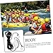 VICASKY Kayak Buoy Ball Portable Floating Anchor with Rope Tow Lightweight Nylon for Kayaking Fishing and Boating Bright Color Durable Design