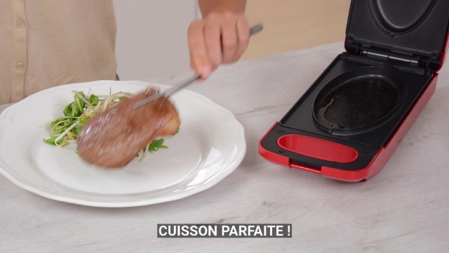 WM60 Gaufrier électrique | Plaques de cuisson antiadhésives dé- -fr