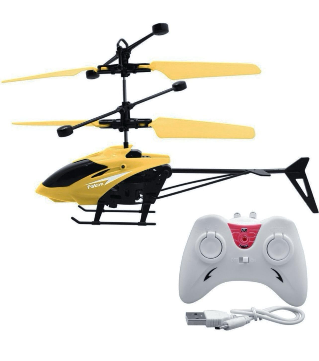 KID KRAZE® Remote Control Helicopter with USB Chargeable Cable for Boy and Girl Helicopter with Unbreakable Dual Rotating Blades, Helicopter Flying Toy (B0DCSSFSN2) Amazon Price History, Amazon Price Tracker