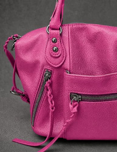Babysun Mini City Bags Vegan Leather Tote Bag (8L) PU Hobo Bags for Women Small Shoulder Crossbody Handbag with Adjustable Strap - image 7