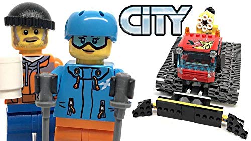 City Great Vehicles Snow Groomer 60222 Building Kit, 2019 (197 Pieces) - Lego - Immagine 5