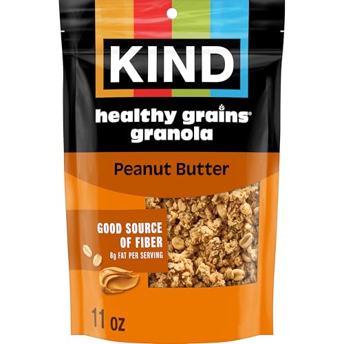 KIND Healthy Grains Granola, Peanut Butter Clusters