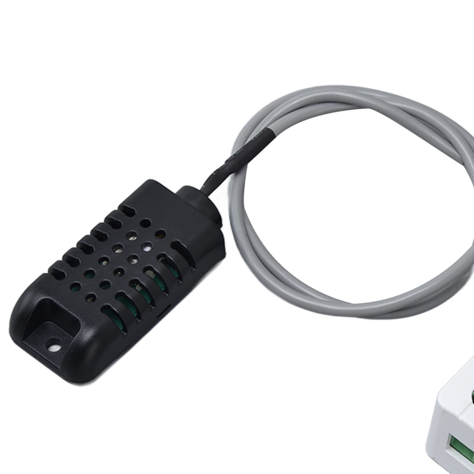 aqxreight Controller del Termostato WiFi Intelligente con Sonda per il Monitoraggio di Temperatura e umidità Compatibile con 90-250V