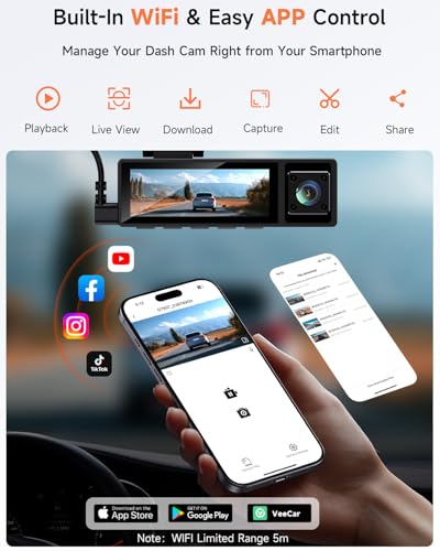 AI Smart Driving Dash Camera