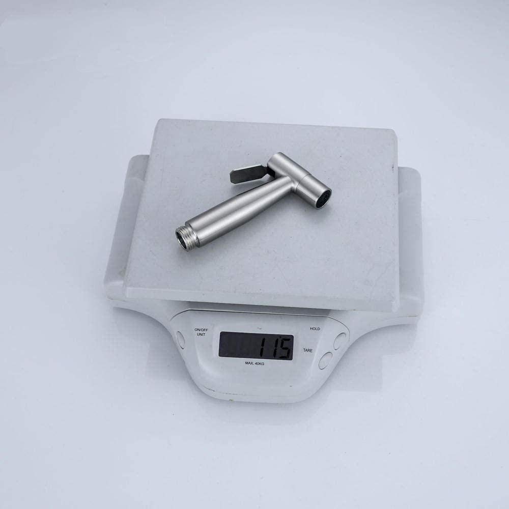 Pulverizador de bidé de Mano, grifos de bidé de Mano Grifería de bidé Higiene Personal Limpieza de inodoros Baño de Mascotas Pañal de Tela Trapeador de Piscina - Pistola de pulverización d