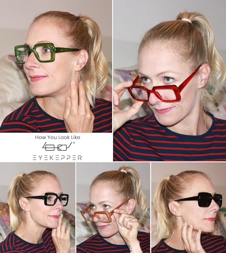 Image of Eyekepper Reading Glasses 3.75, Readers for Women, 5 Pack Stylish