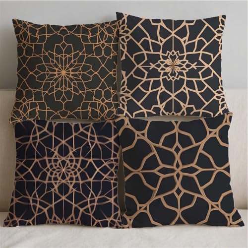 Housse de coussin 80x80cm lavable pour protéger et embellir votre salon - 3