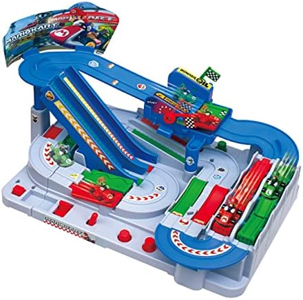 EPOCH Games Super Mario 7414 Mario Kart Racing Deluxe - Party Game,Colourful